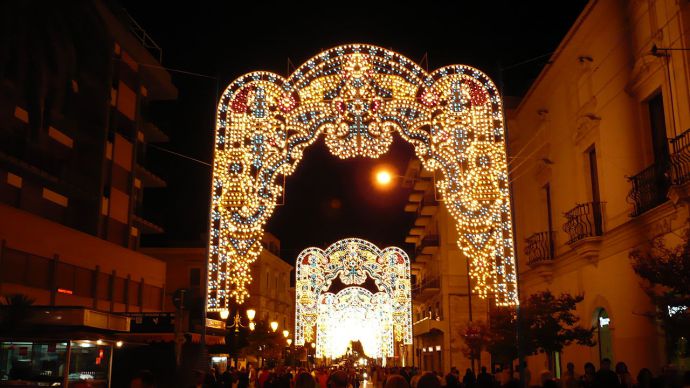 Dettaglio festa patronale Madonna di Ripalta