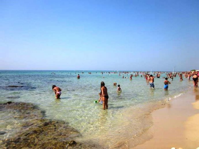 La spiaggia delle Maldive del Salento