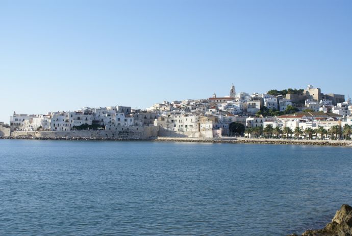 La costa di Vieste vista dal porto